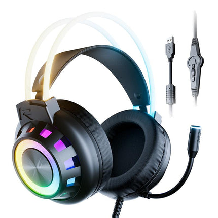 TAGRY TRONICX G3 Wired Gaming Headset - Enhanced 50mm Drivers, ENC Microphone, 7.1 Surround Sound, USB-A, Ideal for PC/PS5/Switch (Not Compatible with Xbox)