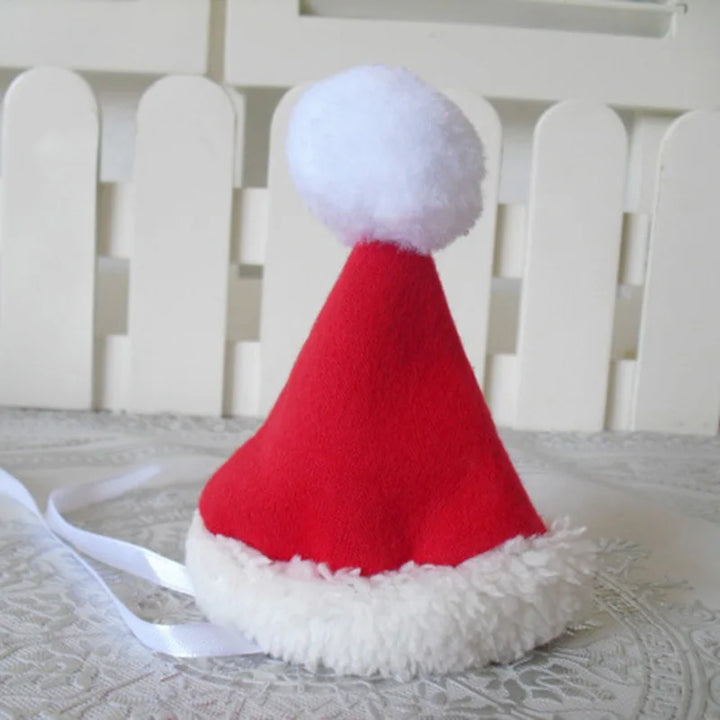 Adorable Christmas Cat Costumes - Funny Santa Claus Outfits for Small Cats and Dogs - Perfect for Holiday Celebrations!