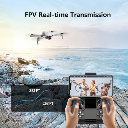 Experience the Thrill of Flight with the F10-1080P WiFi FPV Drone - Perfect for Beginners and Aerial Photography Enthusiasts!