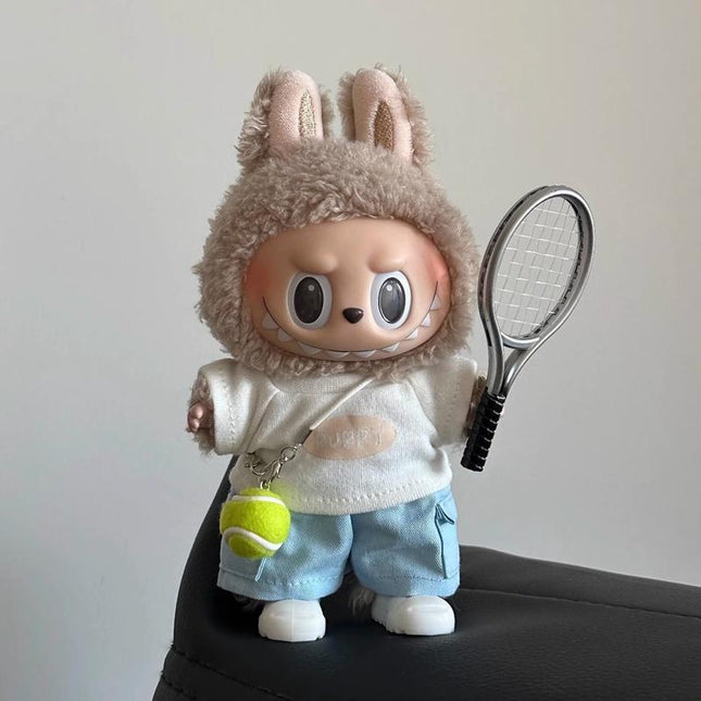 Adorable Labubu 6.7-Inch Doll Clothing Set - Stylish Baseball Outfit for Your Favorite Doll (Doll Not Included)