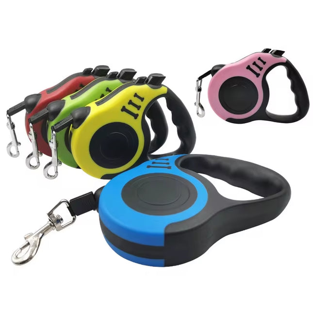 Retractable Dog Leash - 3M/5M Automatic Flexible Traction Rope for Small, Medium, and Large Dogs