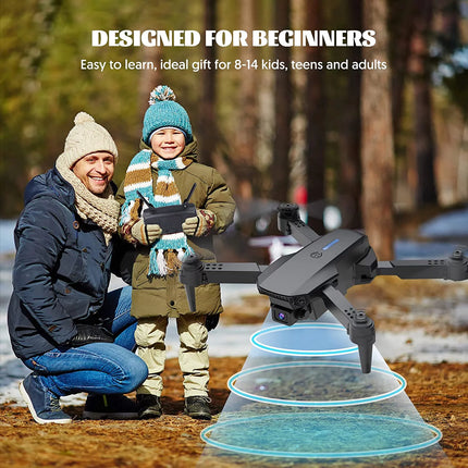 Experience the Thrill of Flight with Our 4K RC Mini Drone - Ideal for Beginners and Kids, Featuring Live Camera and WiFi FPV Support!