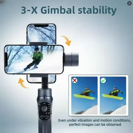 Capture Flawless Moments with the SmoothShot Pro: Your Ultimate 3-Axis Handheld Gimbal Stabilizer for Stunning Smartphone Videos - Perfect for Android & iPhone Users!