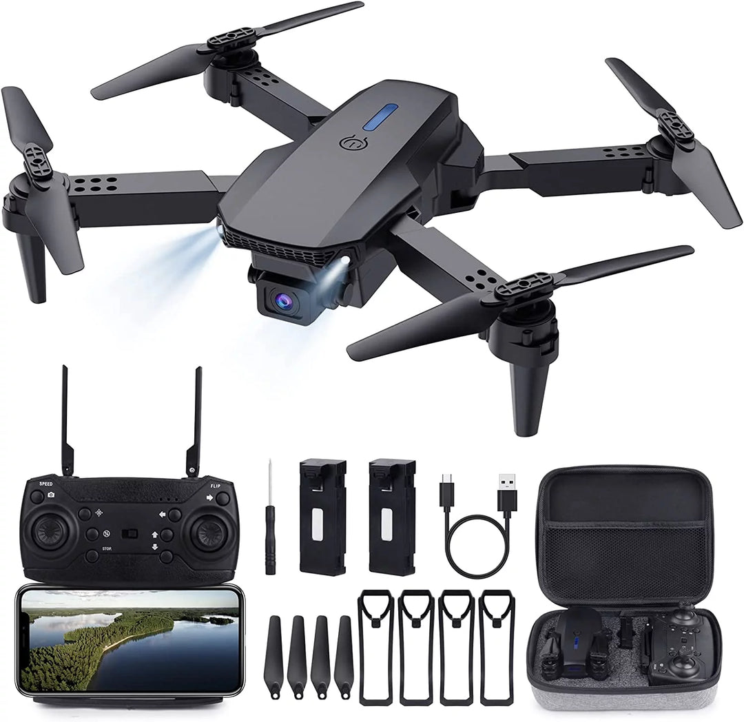 Experience the Thrill of Flight with Our 4K RC Mini Drone - Ideal for Beginners and Kids, Featuring Live Camera and WiFi FPV Support!