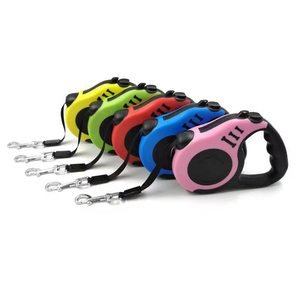 Retractable Dog Leash - 3M/5M Automatic Flexible Traction Rope for Small, Medium, and Large Dogs