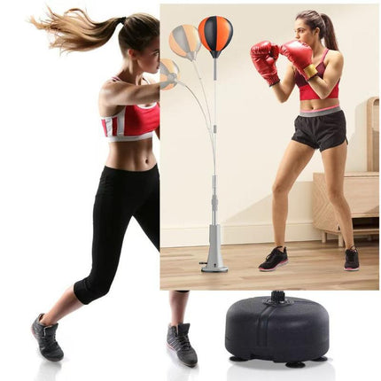 Ultimate Boxing Speedball with Adjustable Stand - Perfect for Teens & Adults - 360° Rebound for Stress Relief & Fitness - Ideal for Home Use in Any Space