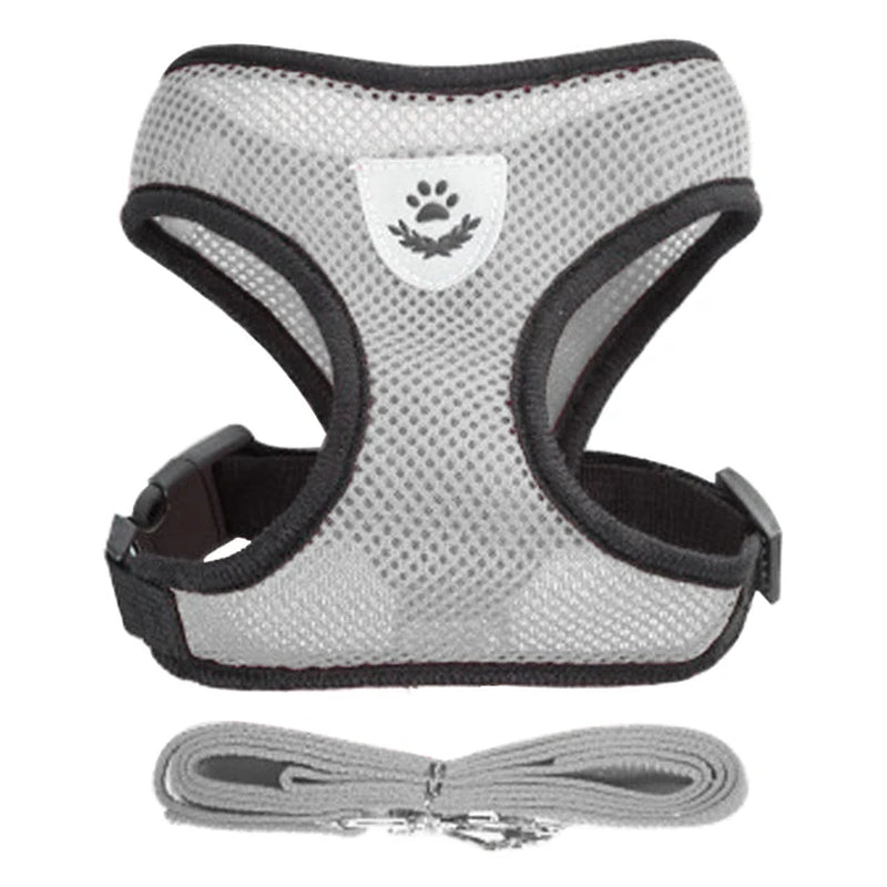 Discover the Ultimate Comfort: Adjustable Cat Harness Vest with Leash for Small and Medium Pets!