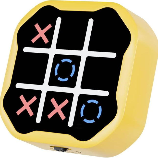 Ultimate 3 in 1 Electronic Tic Tac Toe Game - Silent Mode, Portable Learning Toy for Kids & Adults, Compact Design for Strategic Thinking Skills