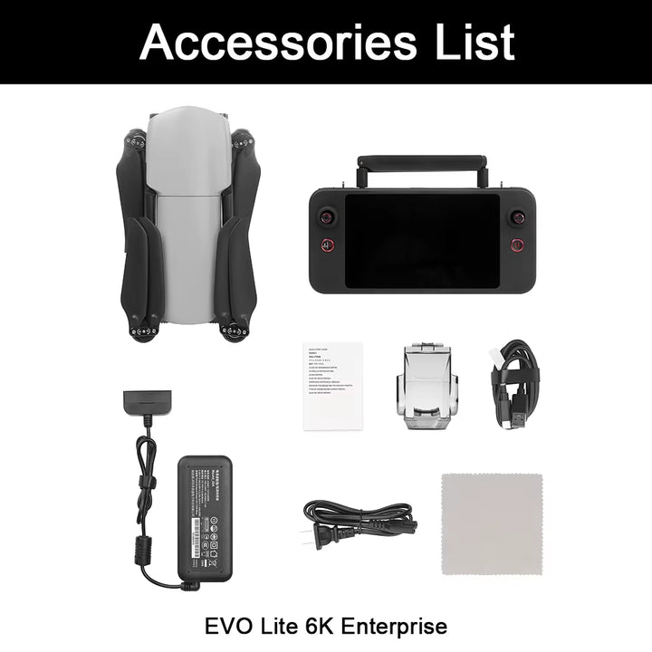 Autel EVO Lite 6K Enterprise Drone - Professional 1-Inch CMOS Camera with ISO Max 48000 and 4K/30fps Video Capabilities