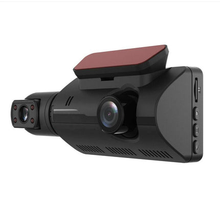 Ultimate Dual Dash Camera for Cars - 1080P Front and Inside Recording with Night Vision, G-Sensor, and Loop Recording