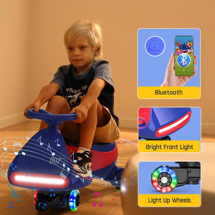 Fanttikride N7 Pedal-Powered Electric Wiggle Car - Fun Ride-On Toy for Kids!